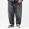 PSV1625-261 潑漆破壞牛仔褲 vintage washed distressed jeans