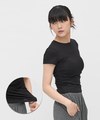 SAA0023-242 柔滑涼感彈力短袖上衣