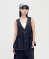 SAA0119-252 2 WAY 雙面穿丹寧背心