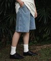 SAA1705-232 寬鬆丹寧短褲