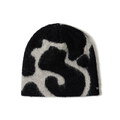 WDM2351-262 圖樣毛帽 MOHAIR GRAPHIC BEANIE