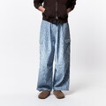 WTNC9916-261 條紋工裝褲 STRIPED CARGO PANTS