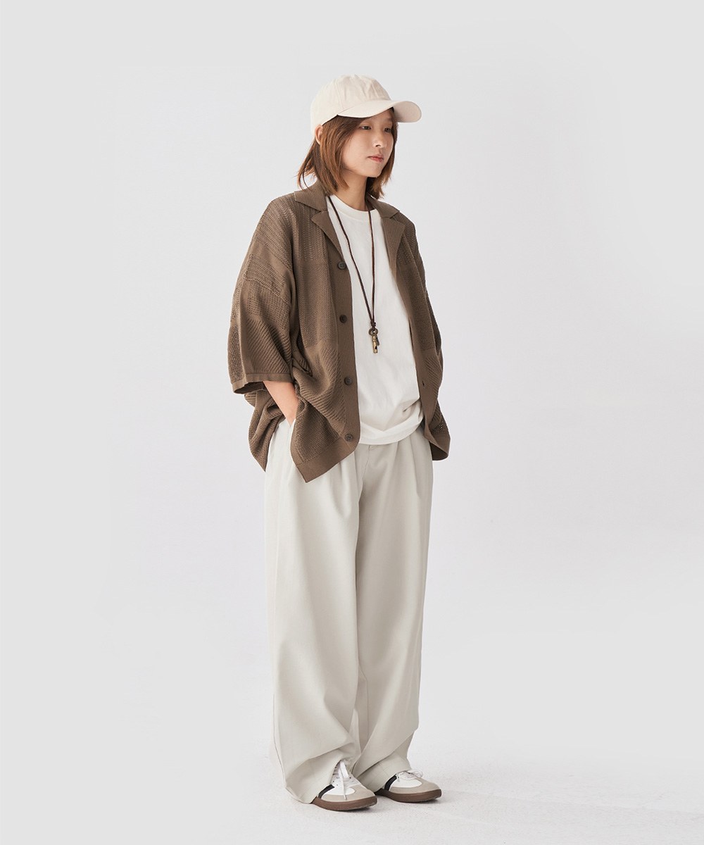 皺褶氣球褲 Pleated Balloon Trousers