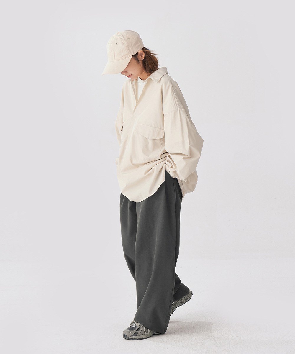 皺褶氣球褲 Pleated Balloon Trousers