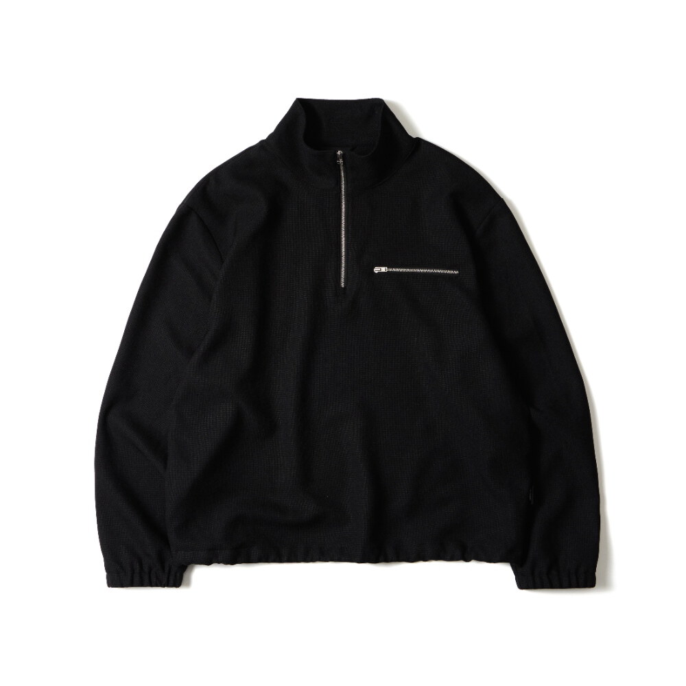 長袖半門襟上衣 HALF ZIP LS SHIRT