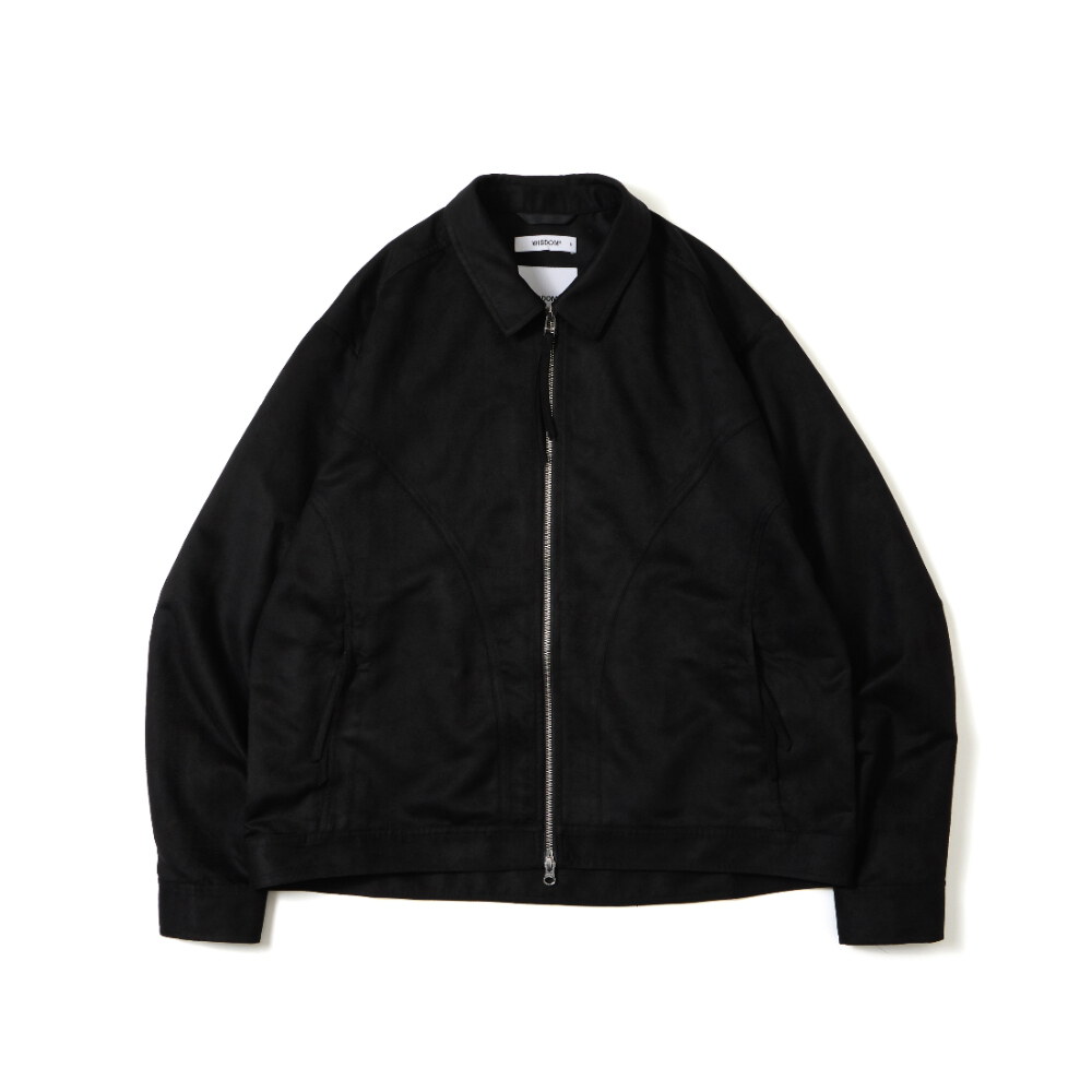 仿麂皮外套 FAUX SUEDE JACKET