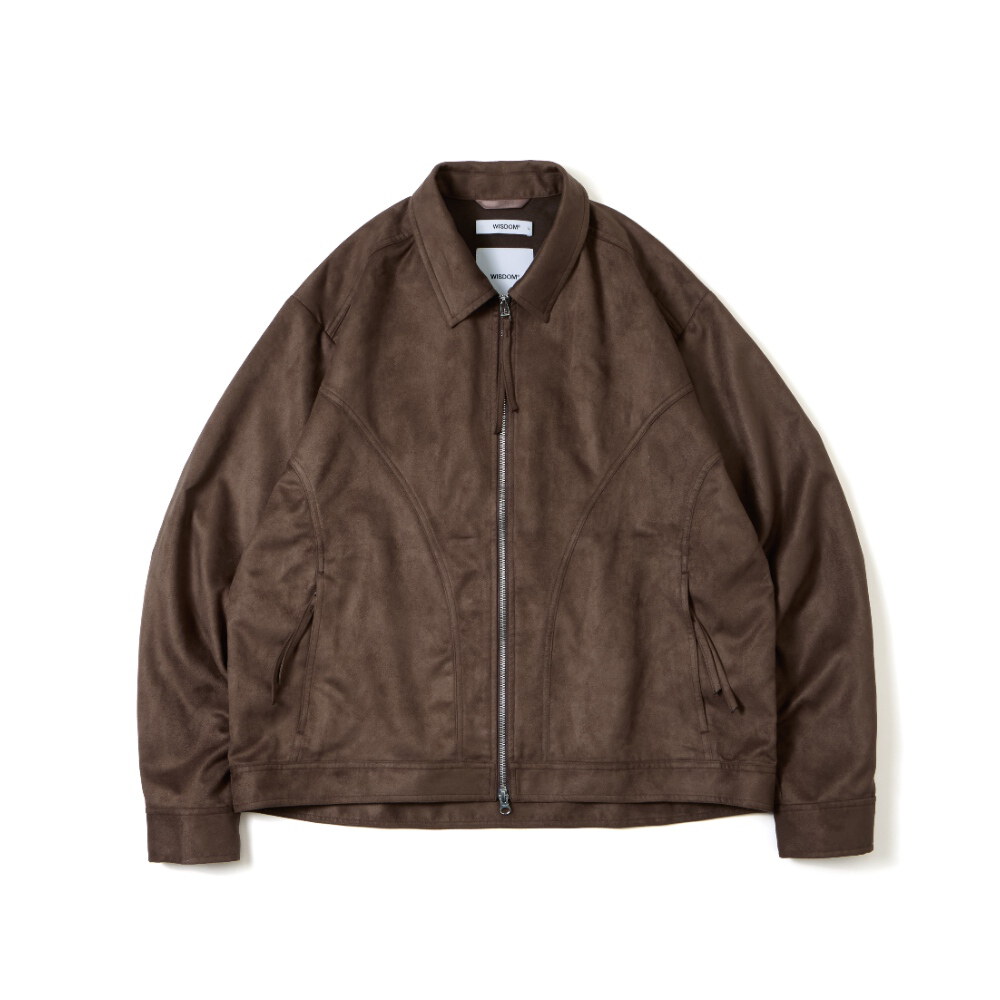 仿麂皮外套 FAUX SUEDE JACKET