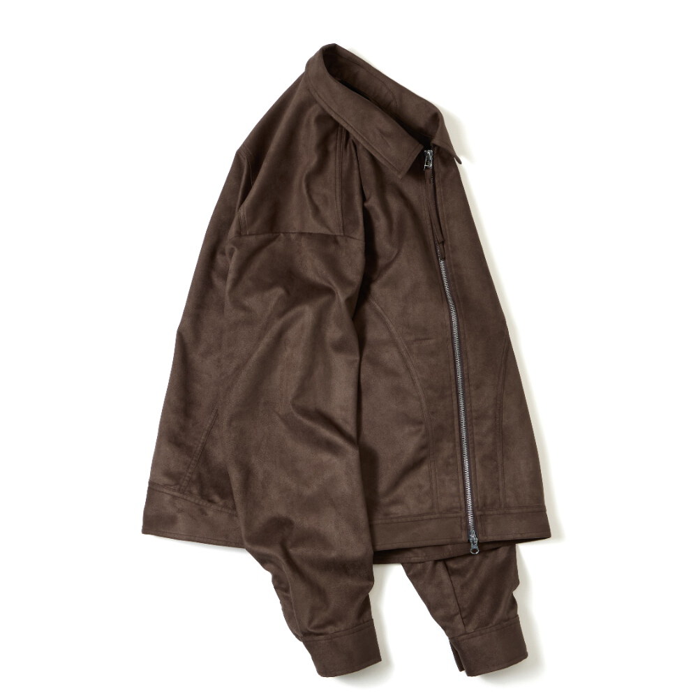 仿麂皮外套 FAUX SUEDE JACKET