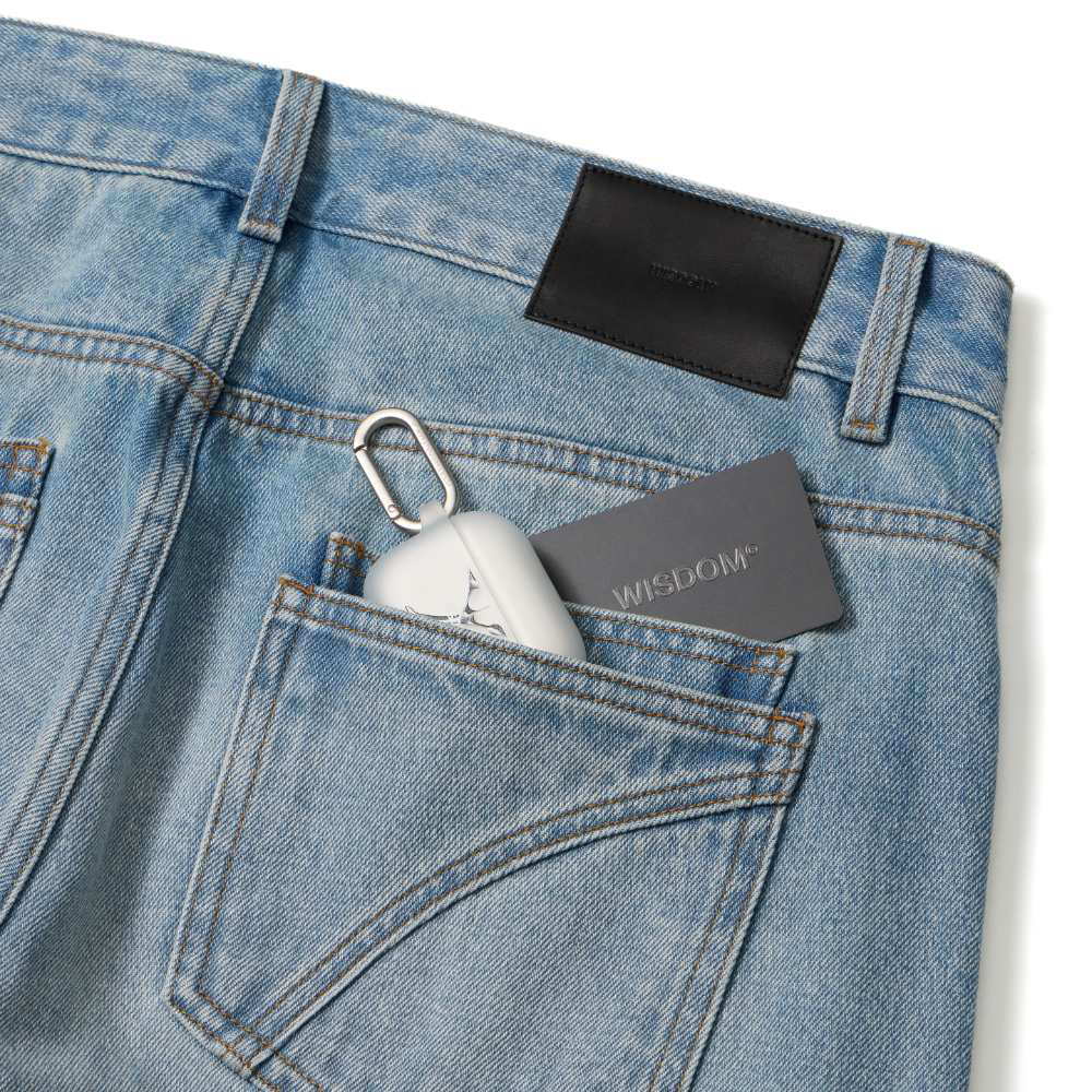 水洗丹寧長褲 VINTAGE LOOSE STRAIGHT JEANS