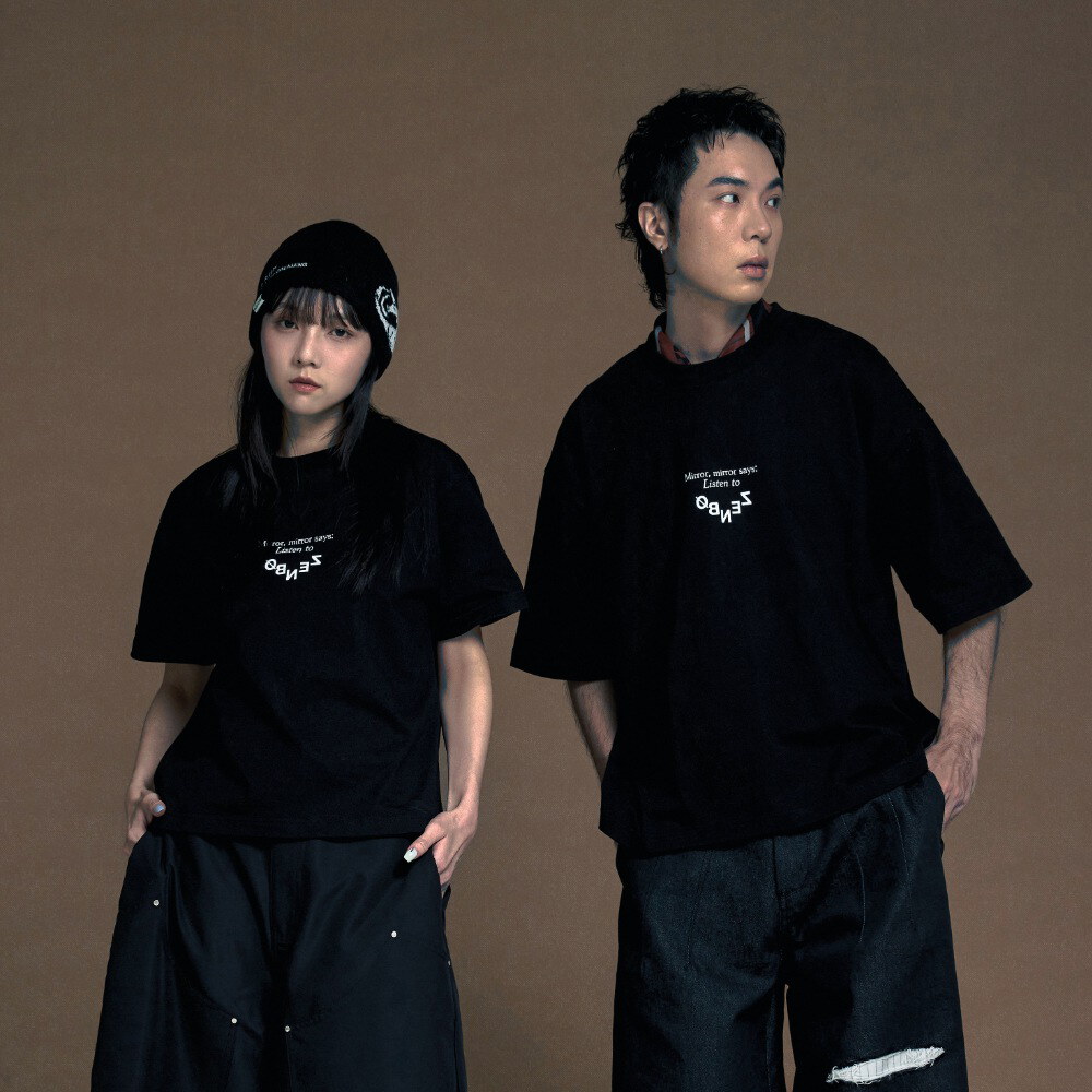 WALL OF SOUND X ZENBO 聯名圖像短TEE