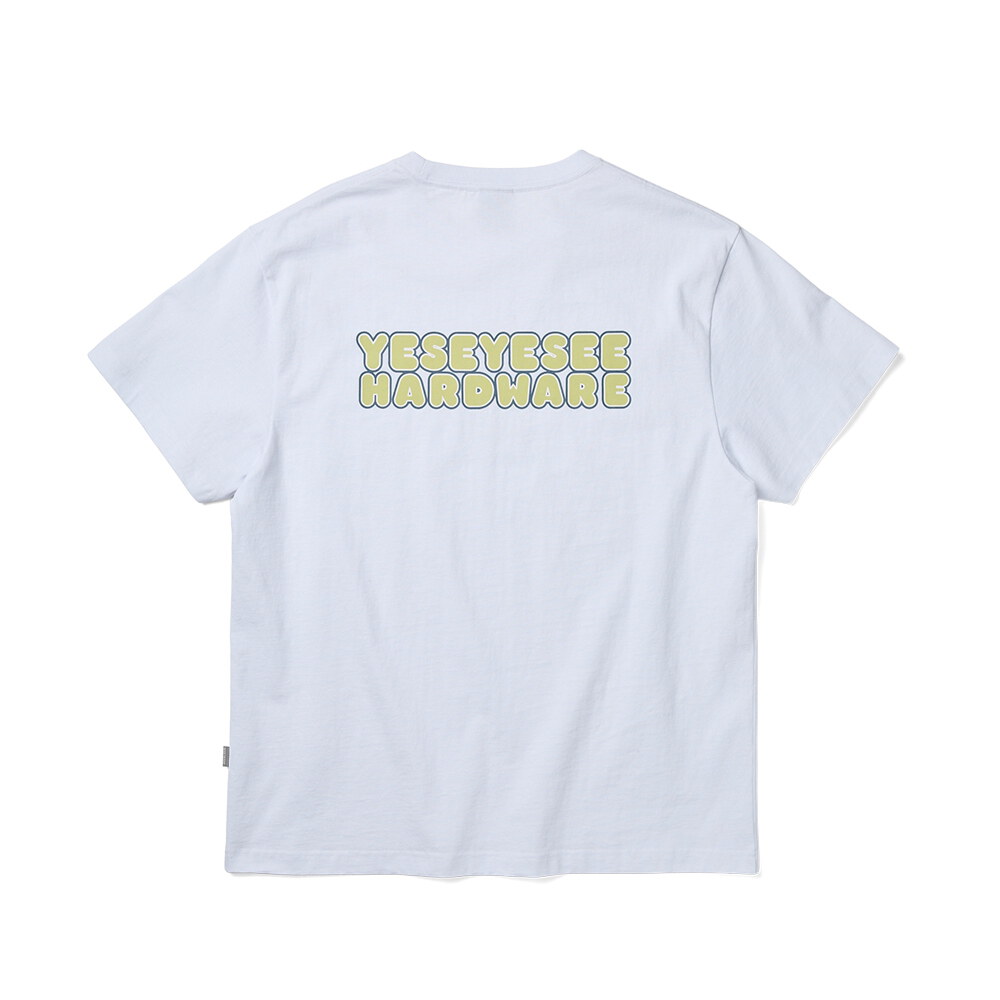 圖案短袖上衣 C logo Hardware Tee