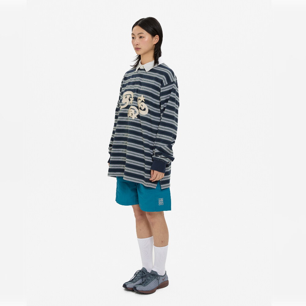 拼接尼龍短褲 Paneled Nylon Shorts